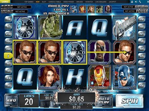 Avenger slots casino mobile